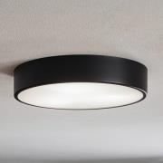 Plafondlamp Cleo 400, sensor, Ø 40cm zwart