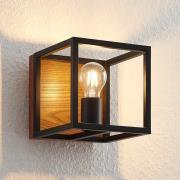 Lindby Miravi wandlamp met houtelement