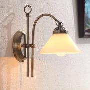 Wandlamp Otis met antieke uitstraling