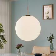 Hanglamp Marike, opaalglazen bol wit