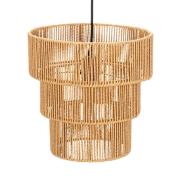 Lindby hanglamp Elvoria, gras, Ø 30 cm, E27