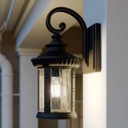 Lindby Barret buitenwandlamp, 39 cm, aluminium, bruin