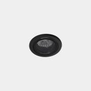 LEDS-C4 Eko inbouwspot, zwart, Ø 7,5 cm, aluminium