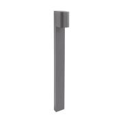 LEDS-C4 Eko Standaard tuinpadverlichting, grijs, hoogte 80 cm, alumini...