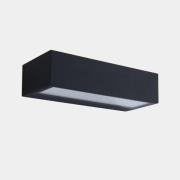 LEDS-C4 LED buiten wandlamp Nemesis, antraciet breedte 19,5 cm