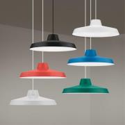 Miguel LED hanglamp, grijs, aluminium, 2.700 K