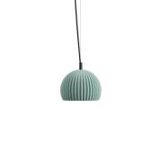 Karman hanglamp Sahara, saliegroen, Ø 23 cm, keramiek E27