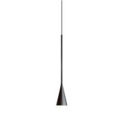 Bover LED hanglamp Skybell Plus, zwart, Ø 6 cm