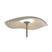 Bover LED tafellamp Valentina M/29, olijfgrijs/wit