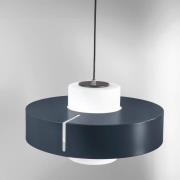 Hanglamp Loto, zwart, Ø 45 cm, metaal, glas, E27