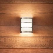 Philips Python LED buiten wandlamp roestvrij staal