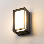 Bega buitenwandlamp 22733 E27, grafiet, gegoten aluminium, glas