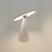 Beacon LED tafellamp Kinoko, wit, IP44, hoogte 27 cm