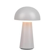 LED tafellamp Lennon IP44, accu, Touchdim, grijs