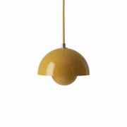 &Tradition hanglamp Flowerpot VP10, Ø 16 cm, mosterdgeel