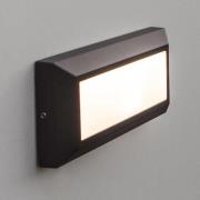 LED buitenwandlamp Helena, frontaal 23cm antraciet