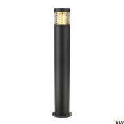 SLV F-POL Tuinpadverlichting hoogte 86cm rond antraciet