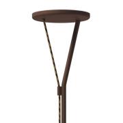 Fabbian LED vloerlamp Rio, corten, dimbaar, 3.000K, metaal