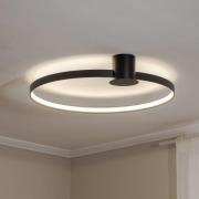 LED plafondlamp Rio 78, Ra95, 4.000 K, zwart