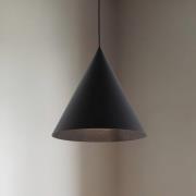 Hanglamp CONO, 1-lamp, Ø 25 cm, zwart