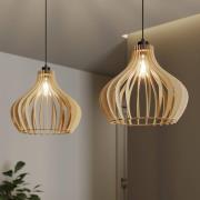 Envostar Faje hanglamp, berkenmultiplex, 2-lamps