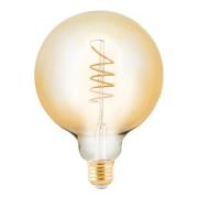 LED glazen lamp E27 4W amber Ø 12,5 cm