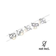 Paulmann Wire Cardan kabelsysteem, 5 m, chroom