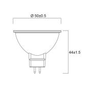 Sylvania LED reflectorlamp GU5.3 4.6W 4.000K 36° 425lm