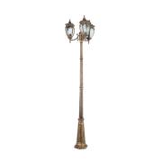 Maytoni Fleur lantaarnpaal, goud antiek