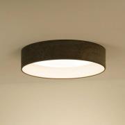 LED plafondlamp Plafond, koord donkergrijs, Ø 45 cm 3-traps dimbaar