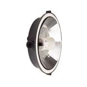 Vochtbestendige lamp Sotano Retro zwart Ø 18 cm kunststof IP44