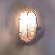 Vochtbestendige lamp Sotano Retro grijs 19 x 12 cm IP44 kunststof
