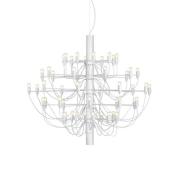 FLOS 2097/50 LED kroonluchter, mat, wit