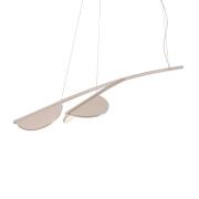 FLOS Almendra Organic hanglamp 2-lamps kort roze