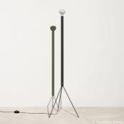 FLOS Luminator vloerlamp, antraciet, hoogte 189 cm, metaal