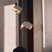 Stilnovo hanglamp Triedo, wit, lengte 29 cm, metaal