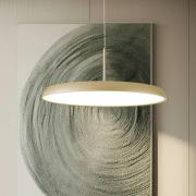 LED hanglamp Art, crème-goudkleurig, Ø 45 cm, metaal