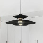 Hanglamp Nino, zwart, Ø 45 cm, metaal