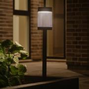 Solar tuinpadverlichting Coupar, zwart, aluminium, IP44