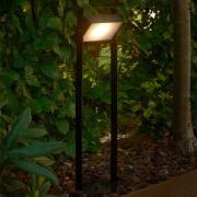 LED tuinpadverlichting Saulio, zwart, aluminium, IP44