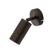 Wandspot Link, titanium-goudkleurig, breedte 8 cm, staal