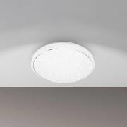 LED plafondlamp Star, wit, sterrendecor, CCT, dimbaar