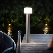 Philips LED sokkellamp Otis UE, roestvrij staal, IP44