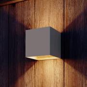 Calex LED accu sensor buiten wandlamp Volterra, zand, IP44