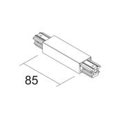 Ivela middenvoeding SQUARE 48 V, zwart, kunststof