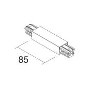 Ivela middenvoeding SQUARE 48 V, wit, kunststof