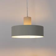 Hanglamp Rif M, taupe, 1-lamp, Ø 25 cm, staal