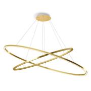 Nemo Ellisse Dubbele hanglamp 2700K goud gelakt