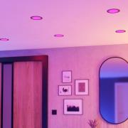 EGLO connect Smart LED-inbouwlamp Fueva 6-Z, grijs, Ø 16 cm