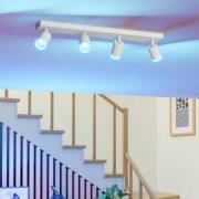 EGLO connect Smart LED-spot Melitello-Z, 4-lamps, wit